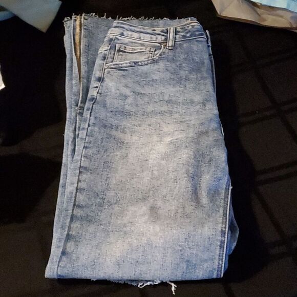 RISEN HIGH RISE LONG INSEAM  STRAIGHT - Picture 1 of 8